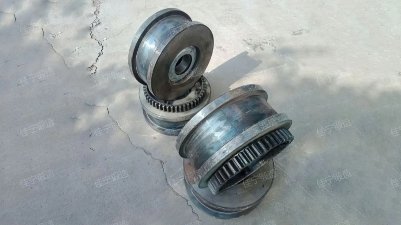Port machinery wheel forgings