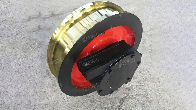 Travelling wheel set
