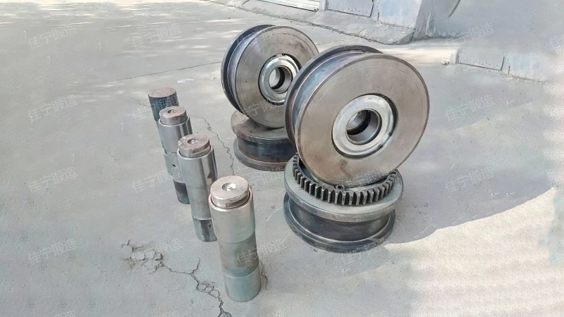 Harvester wheel forgings
