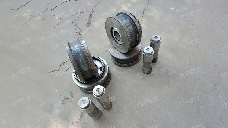 Port crane wheel set