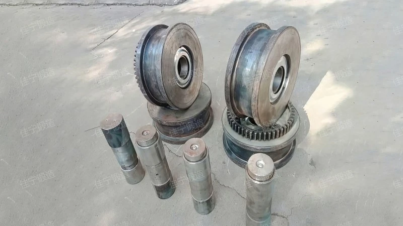 Harvester wheel forgings