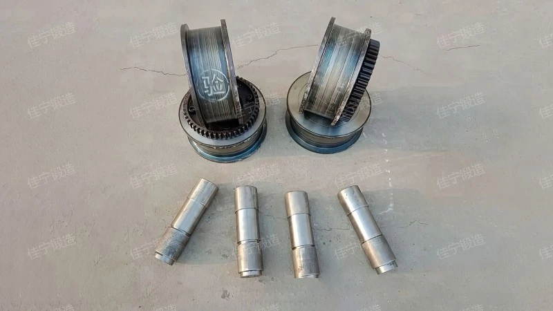 Alloy steel wheel forgings