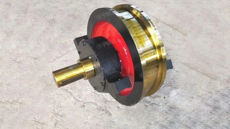Mine car wheel set