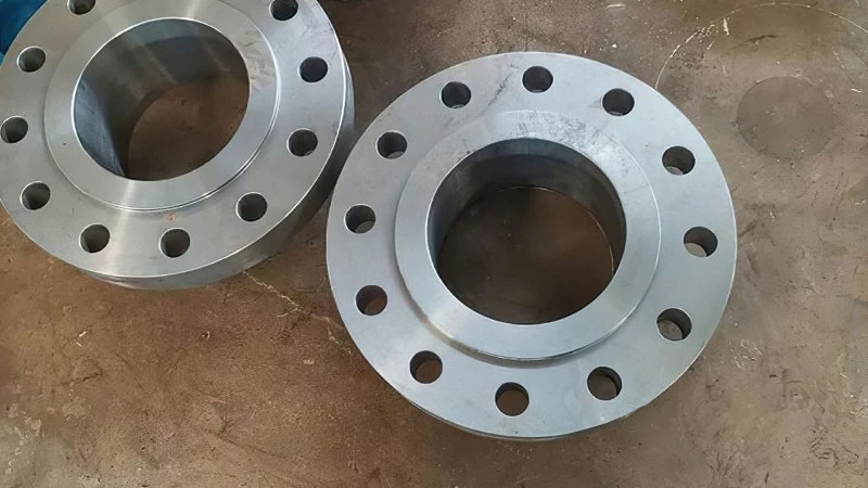 Stainless steel pipe butt welded flange