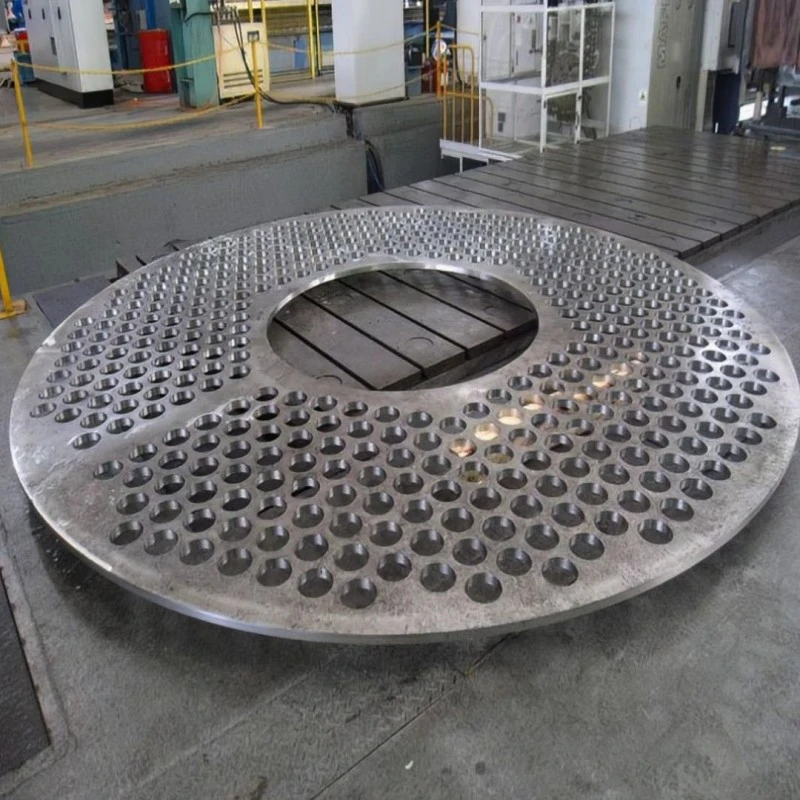Removable tube plate