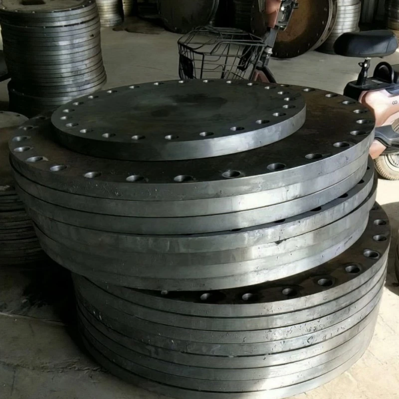 Fixed tube plate flange