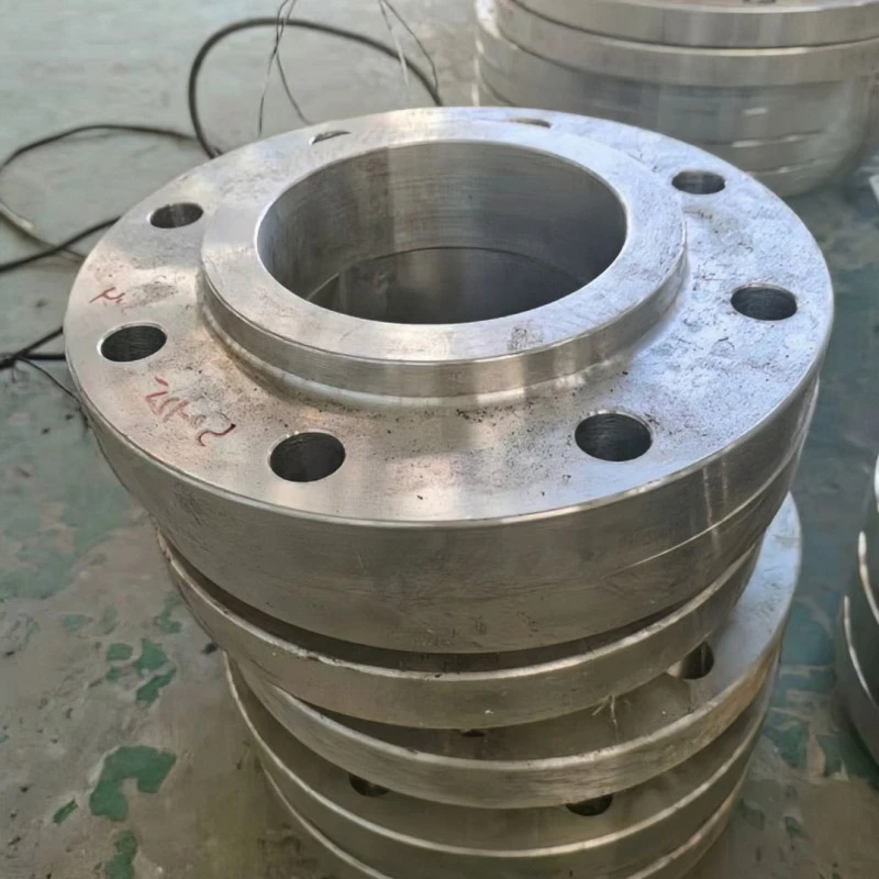 Elliptical tube plate flange