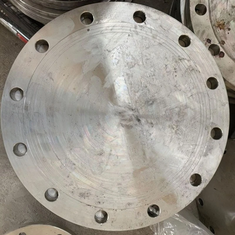 Chemical pipe flange