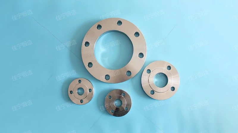 Flat welded carbon steel flange with diameter