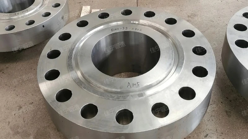 Protruding flange