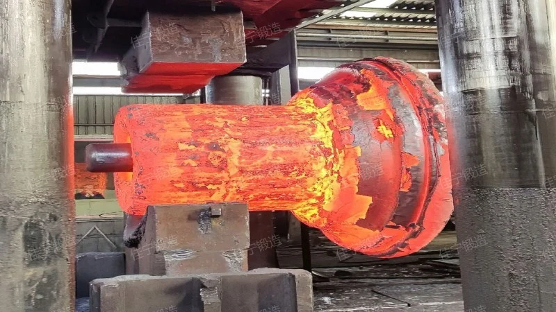 Forged parts of oil cylinder head
