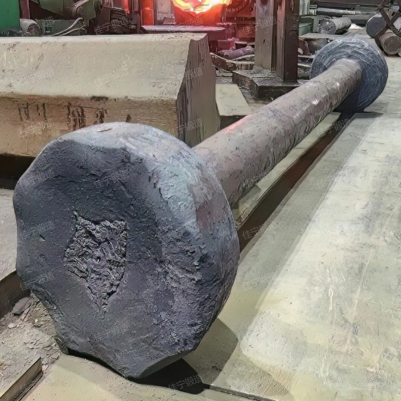 What is a Fan spindle free forging? Introduction to the Working Principle of forging